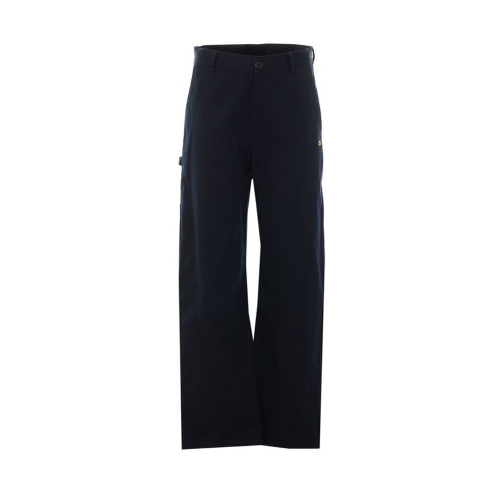 Loewe Men Embroidered Double L Pants